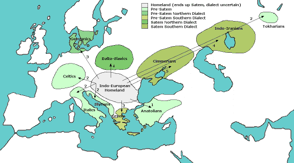 Nyelvek terjedse